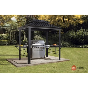 SOJAG Алуминиева пергола Sojag Месина BBQ 1.8x2.9 м
