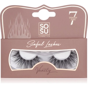 SOSU Cosmetics 7 Deadly Sins Lashes изкуствени мигли Vanity