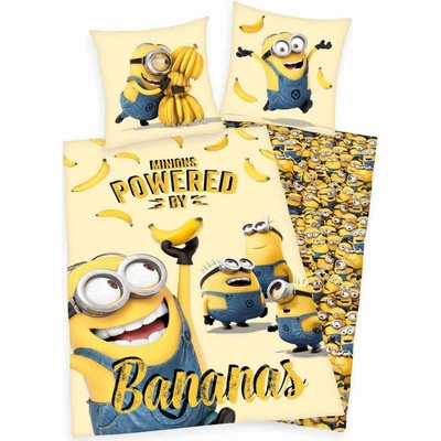 Herding bavlna obliečky Mimoni 135x200 80x80