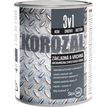 SLOVLAK KOROZAL 3 v 1 RAL5015 modrá 0,75L