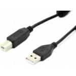 Accura USB 2.0 - USB-B ferrite 1.8m black