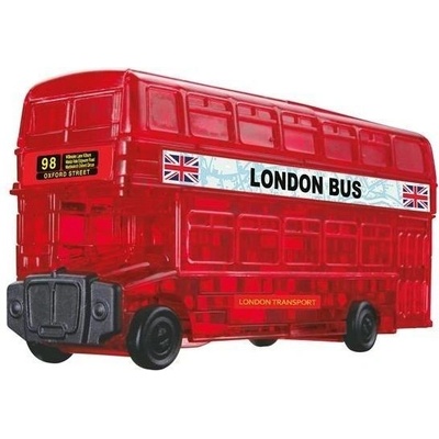 HCM KINZEL 3D Crystal puzzle Londýnský autobus 53 ks