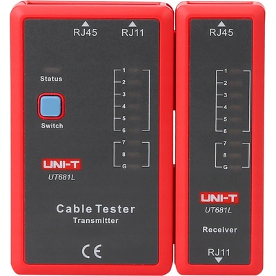 UNI-T Tester kabelu UNI-T UT681L (RJ45, RJ11) – Hledejceny.cz