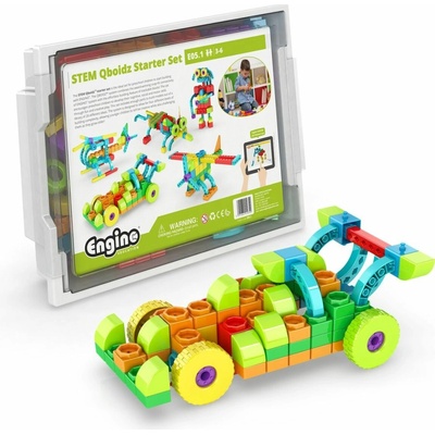 Engino Qboidz Pretekárske auto - 10 modelov