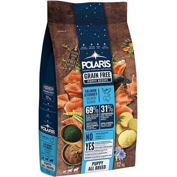 Polaris dog Grain Free Puppy All Breed Salmon & Turkey 12 kg