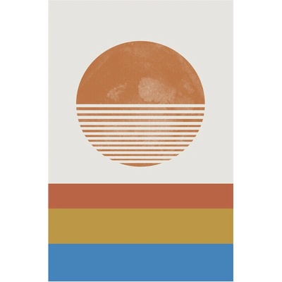 Plagát, Obraz - Striped Horizon Sun, THE MIUUS STUDIO, 26.7 × 40 cm