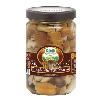 Belotti Směs hub s hříbky Funghi Misti con Porcini 314 ml – Zbozi.Blesk.cz