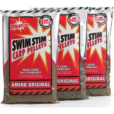 Dynamite Baits pelety Swim Stim Amino Original Expander Pellets 900g 6mm