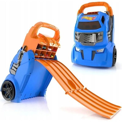 Mattel Hot Wheels Kufřík na 20 autíček s dráhou HWCC14