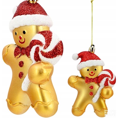 Mica Decorations Tvarované vianočné gule 13 cm 1 ks