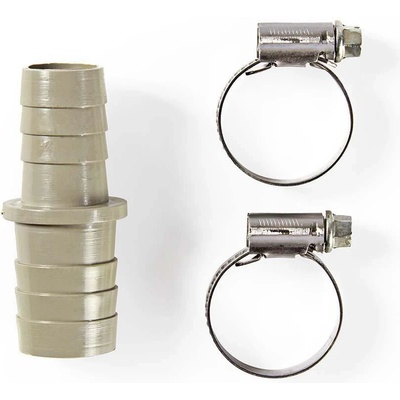 Nedis spojka vypouštěcí hadice 19 mm – 22 mm, 2 ks spony (WAEP1922CL)