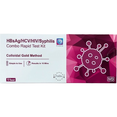 Reagen 4v1 test žloutenka-B a C/HIV/Syfilis – Zbozi.Blesk.cz