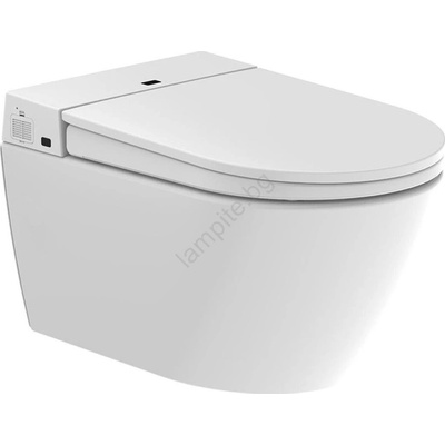 Bath deluxe Подвесна тоалетна с биде tisvildeleje 1600w/230v бяла+ДУ (bt0091)