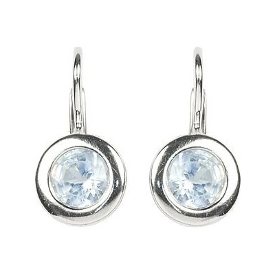 Infinitysilver stříbrné náušnice s modrými zirkony 436659MZ