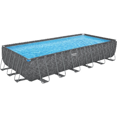 Bestway Комплект Frame Pool с пясъчна филтърна система APX365 732 x 366 x 132 cm - 1 бр (561KG)
