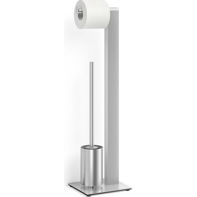 ZACK Четка за тоалетна Atore с държач за хартия матова (40417)