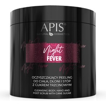 Apis Night Fever telový peeling s trstinovým cukrom 700 g