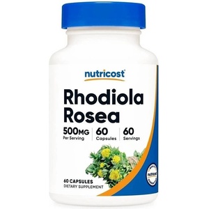 Nutricost Rhodiola Rosea, 500 mg, 60 капсули, Nutricost (93767 (176101) NC)