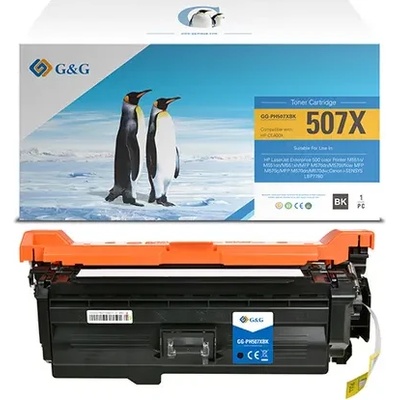 Compatible КАСЕТА ЗА HP Color Laserjet Enterprise 500 M551 - HIGH CAPACITY - /507X/ - Black - CE400X - PN NT-CH507XQFBK - G&G (100HPCE400X)