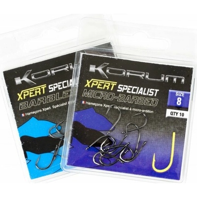 Korum Xpert Specialist Hooks Barbed vel.14 10 ks