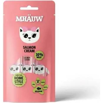 Кремообразно лакомство за котки с вкус на сьомга mhauw