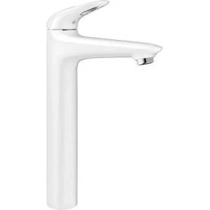 GROHE Eurostyle New XL висок смесител за умивалник, бяла кръгла дръжка (23570LS3)