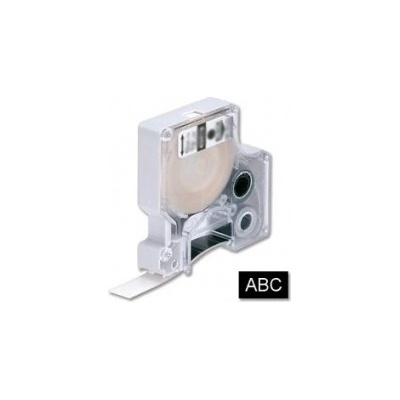 páska DYMO 45021 D1 White On Black Tape (12mm) (S0720610)