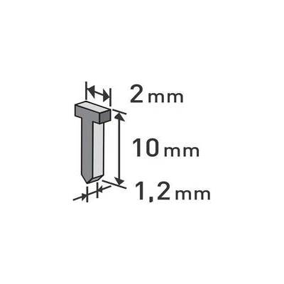 Extol Premium 8852403 Klince do sponkovacej pištole 1000ks