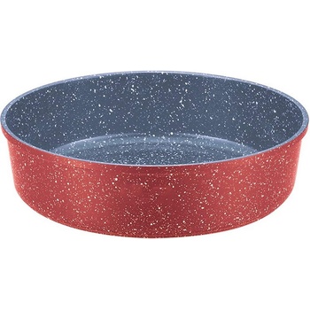 Voltz 32 см червена тава за печене от лят алуминий с керамично-мраморно покритие Oliver Voltz модел OV54322B32 (OV54322B32)