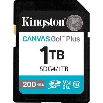 Image 1 of Kingston SDXC Canvas Go Plus 1TB SDG4/1TB