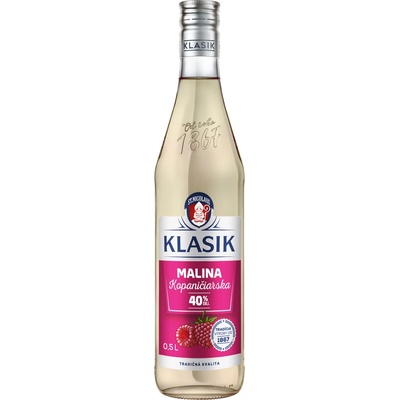 Nicolaus KLASIK Kopaničiarska Malina 40% 0,5 l (čistá fľaša)
