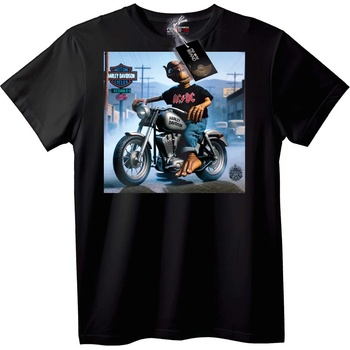 NOONEBRAND Тениска E. T. на Harley AC/DC - L, White