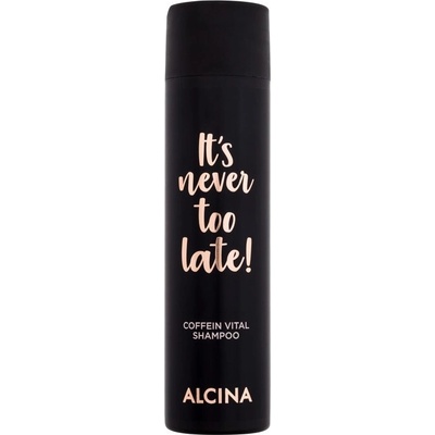 Alcina It's Never Too Late Coffein Vital Shampoo 250 ml