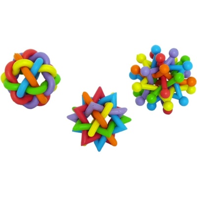 Juko Gumový splétaný míč RUBBER 7-8 cm-140030