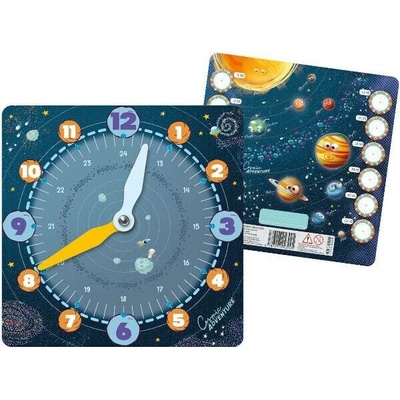 Hodiny dětské školní Cosmic Adventure