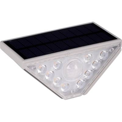 Polux LED соларно осветително тяло със сензор ARI LED/4, 5W/3, 7V 600 mAh IP44 бяло (SA2416)