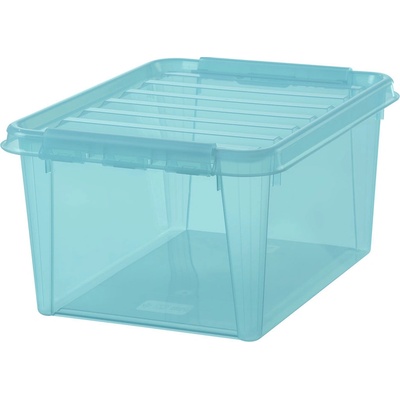 Smartstore Colour Box s víkem, 50 × 39 × 26 cm, 31 l, tyrkysový 3510976