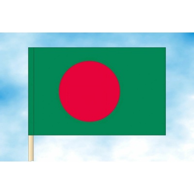 LIBEA, s.r.o. Vlajka Bangladéše Rozměr: 30×45 cm, Uchycení: Návlek na žerď