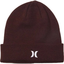 HURLEY ICON CUFF BEANIE BURGHUNDY ASH