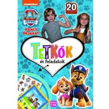 Móra könyvkiadó Paw Patrol: татуировки и задачи