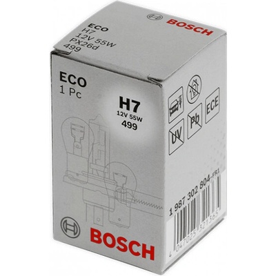 Bosch Eco H7 PX26d 12V 55W