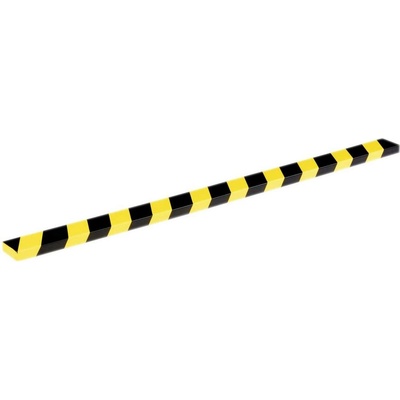 Durable 1108130 ochranný profil černá, žlutá (d x š x v) 1000 x 60 x 20 mm