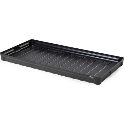 DENIOS Záchytná vaňa pre malé nádoby, z polyetylénu (PE), záchytný objem 36 l, 1265 x 495 x 90 mm