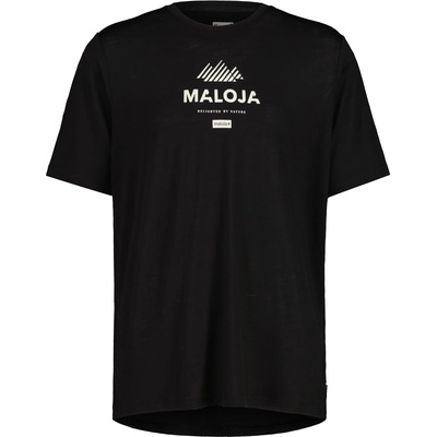 Maloja Мъжка тениска Maloja KalmbergM. T-shirt - Deep Black (216-8885-0111)