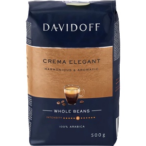Davidoff Кафе на зърна Davidoff Cafe Crema Elegant, 500 г