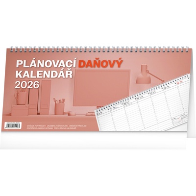 Plánovací daňový stolní 2026
