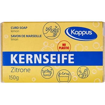 Kappus Koupelové Tvrdé poctivé mýdlo - citron 150 g