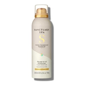 Sanctuary Spa Хидратираща крем пяна Sanctuary Spa с GS масла, 200 мл Лосион за тяло