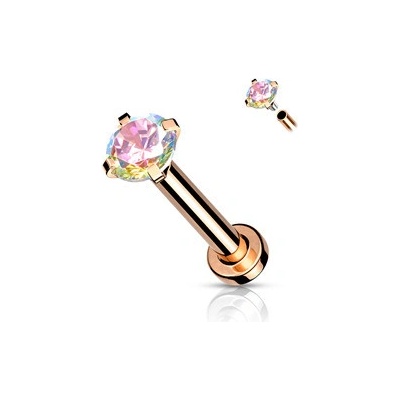 Šperky4U piercing do brady cartilage tragus LB1043AB-12083