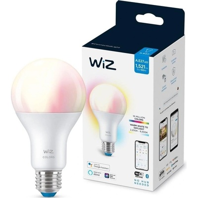WiZ LED žárovka 13W/100W E27 RGB 1521lm stmívatelná